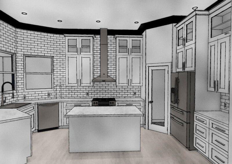 3D Design kitchen remodel West Palm Beach FL