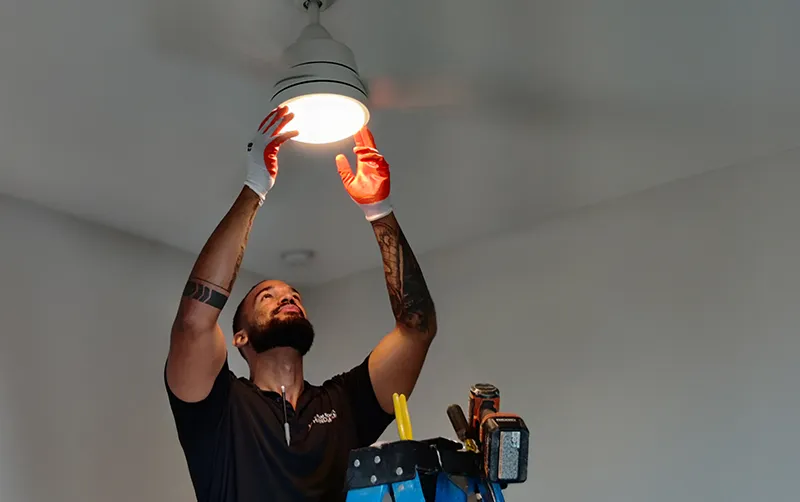 Ceiling fan installation in Arden FL
