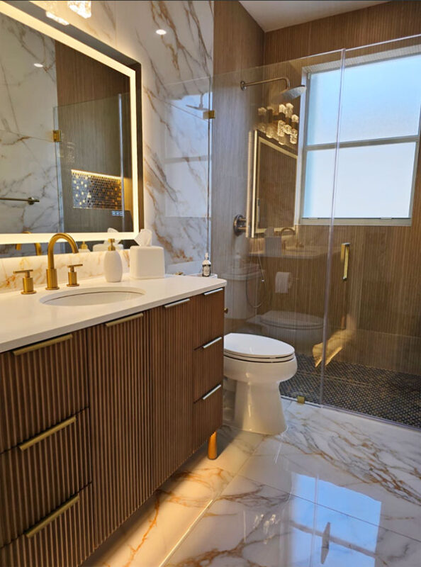 Bathroom remodel